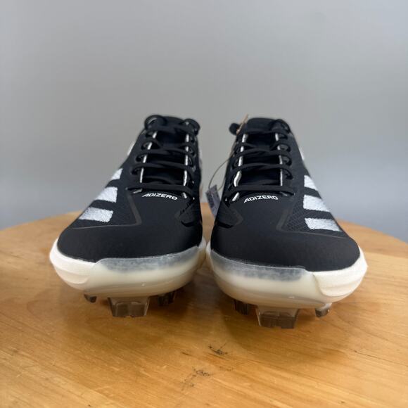 Adidas Adizero Electric TPU Men\'s Size 12.5 Black White‎ Baseball Cleats IH3466 main image 7